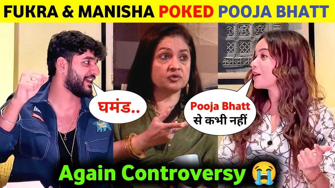 PNJt0Dom5D4 HD Shocking Fukra Insaan and Manisha rani trolled Pooja bhatt