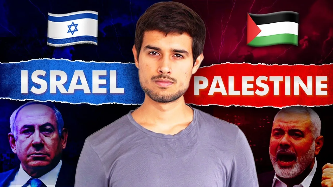Dhruv Rathee on Israel vs Palestine