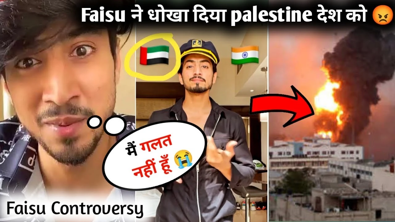 r 8hd9lw7PE HD 1 Shocking! Mr. Faisu Supporting Palestine Made A Big Controversy Latest Updates
