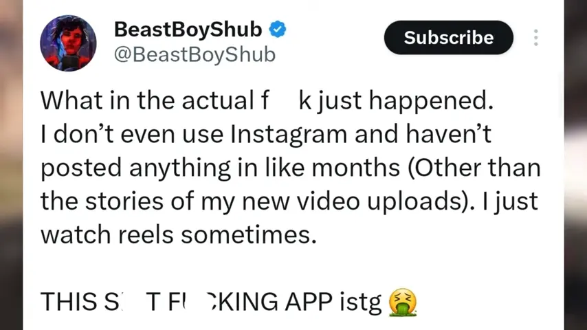 BeastBoyshub Instagram  Account Suspended ! 