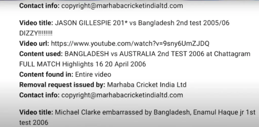 Robelinda2 Channel Deleted ! Copyright Strike by Marhaba Cricket Limited 