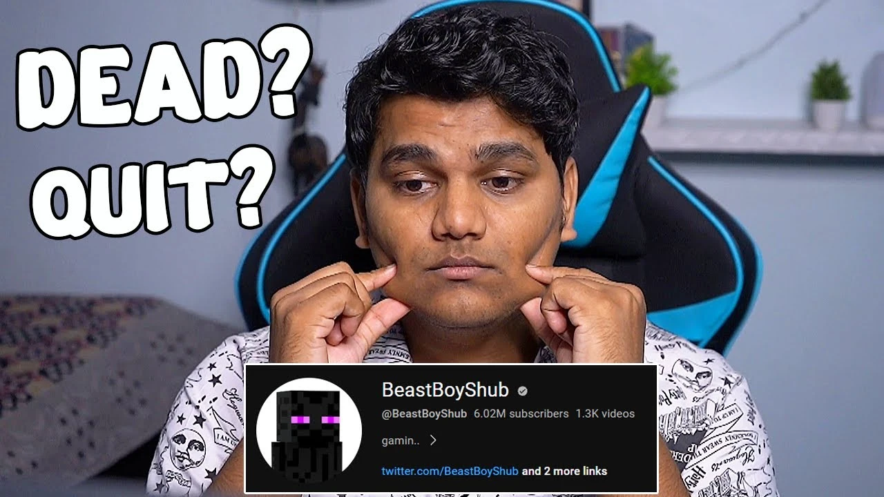 Beastboy Shub YouTube Suggestion BeastBoyshub Instagram Account Suspeneded !