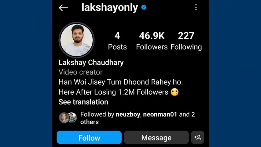 What Lakshay Chaudhary Got BANNED for this…Indian Boxer Kidnapped in Nigeria by him…Kajol Devgan 2 15 screenshot Shocking! 1.3 Million Follower Instagram Account Deleted Lakshay Chaudhary, Latest Updates