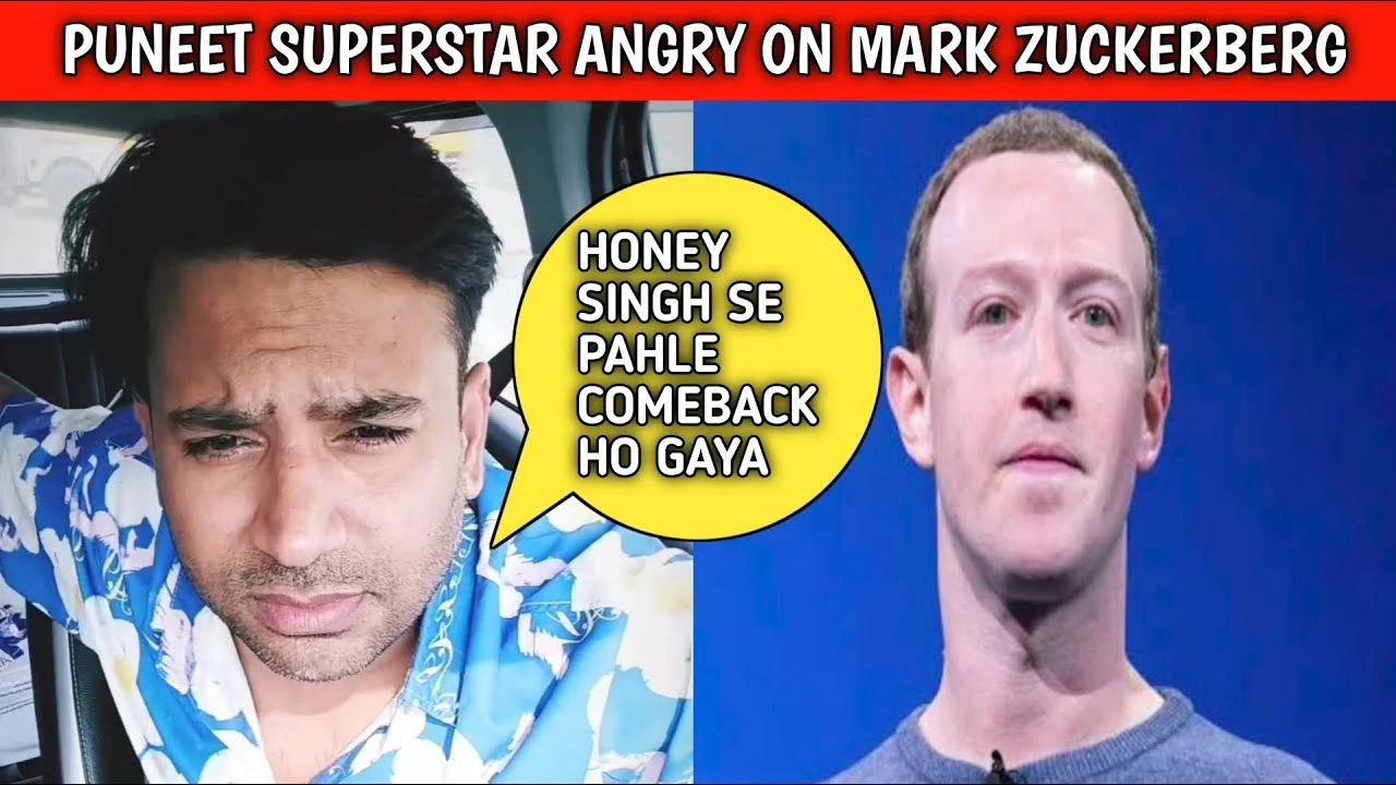 puneet superstar warned mark zuckerberg on instagram account suspend