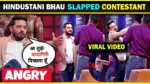 hindustani bhau slapped an auto rickshaw driver son