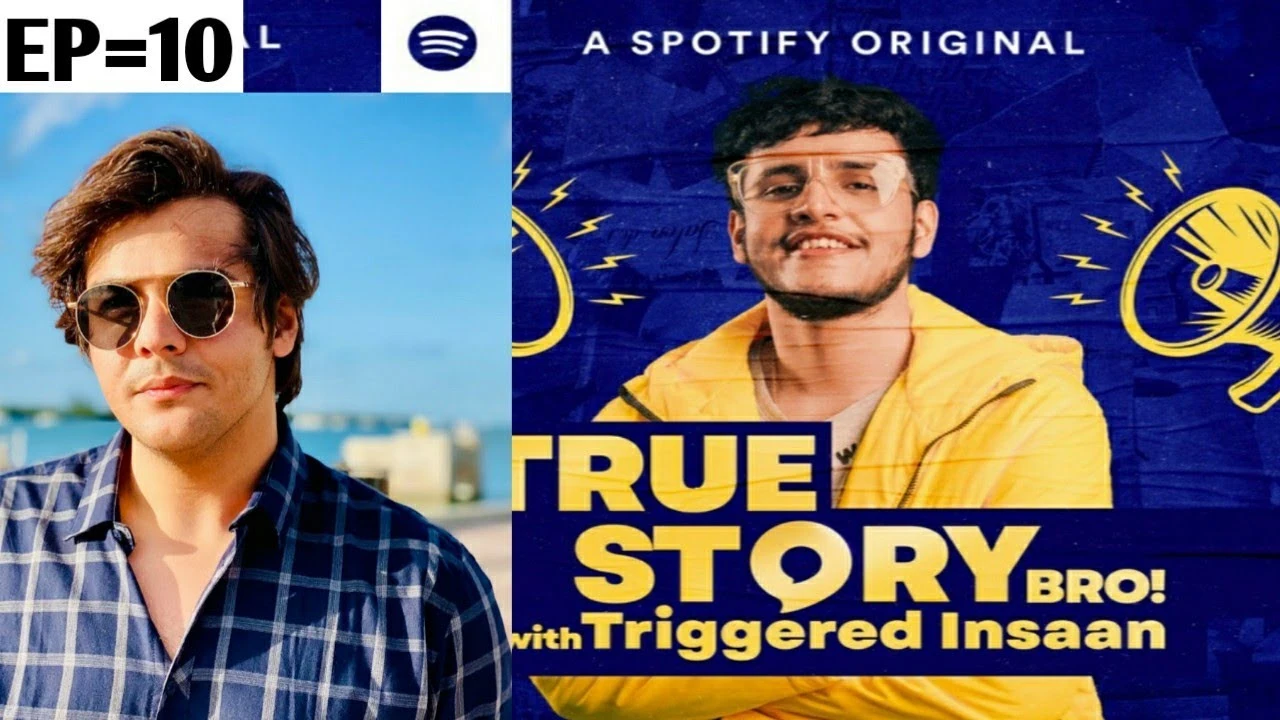 triggered insaan and ashish chanchlani podcast on 1st position on spotify