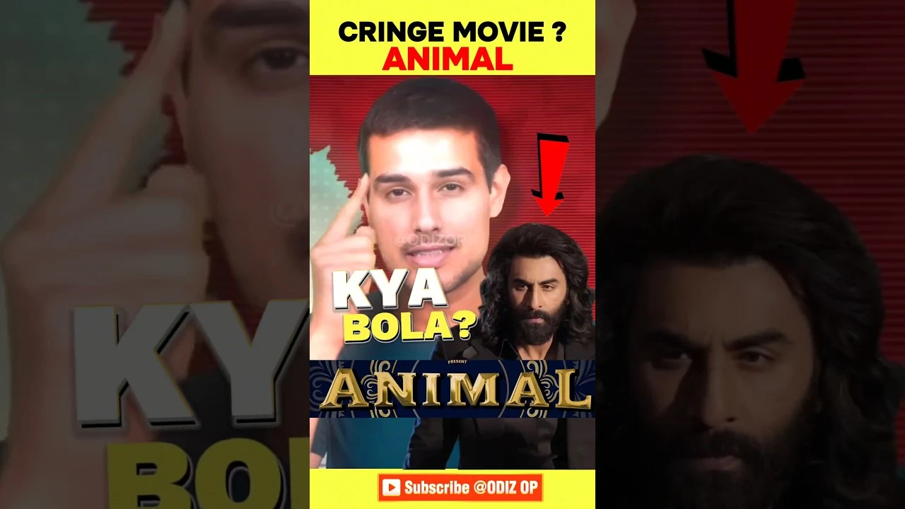 Dhruv Rathee reaction on ANIMAL movie