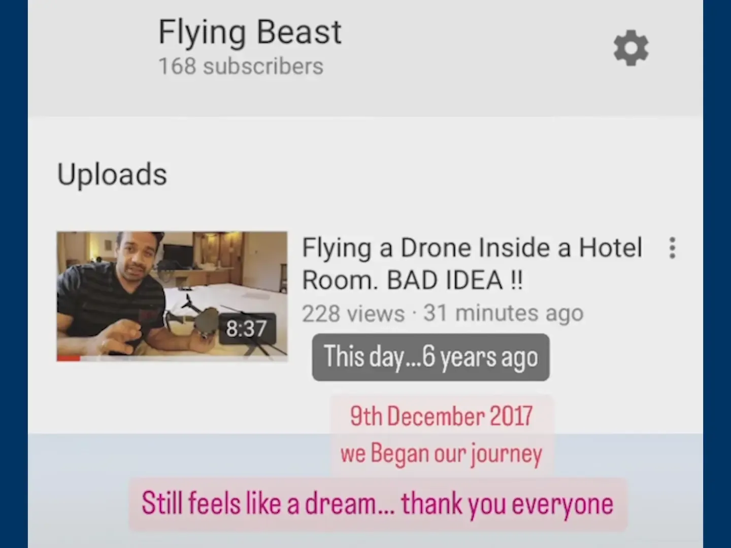 Flying Beast Journey latest vlog biography 