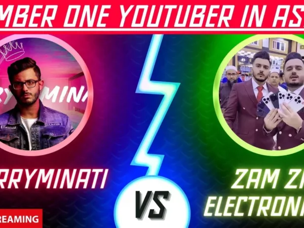 Carryminati vs ZamZam Elctronics Asia Biggest Youtuber