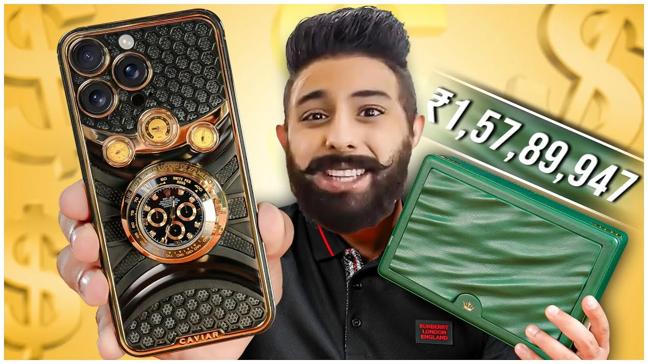 Carryminati gift from youtube