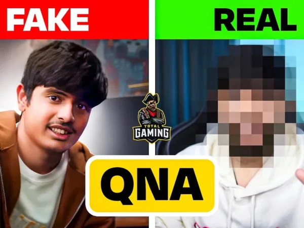 Total Gaming Face Reveal Qna latest video real face reveal fake