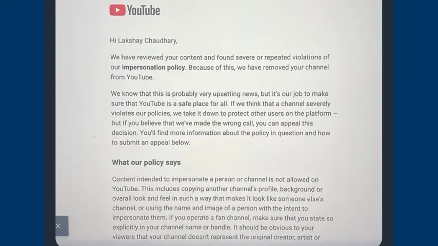 Lakshay Chaudhary Shorts Channel Got Deleted ! 