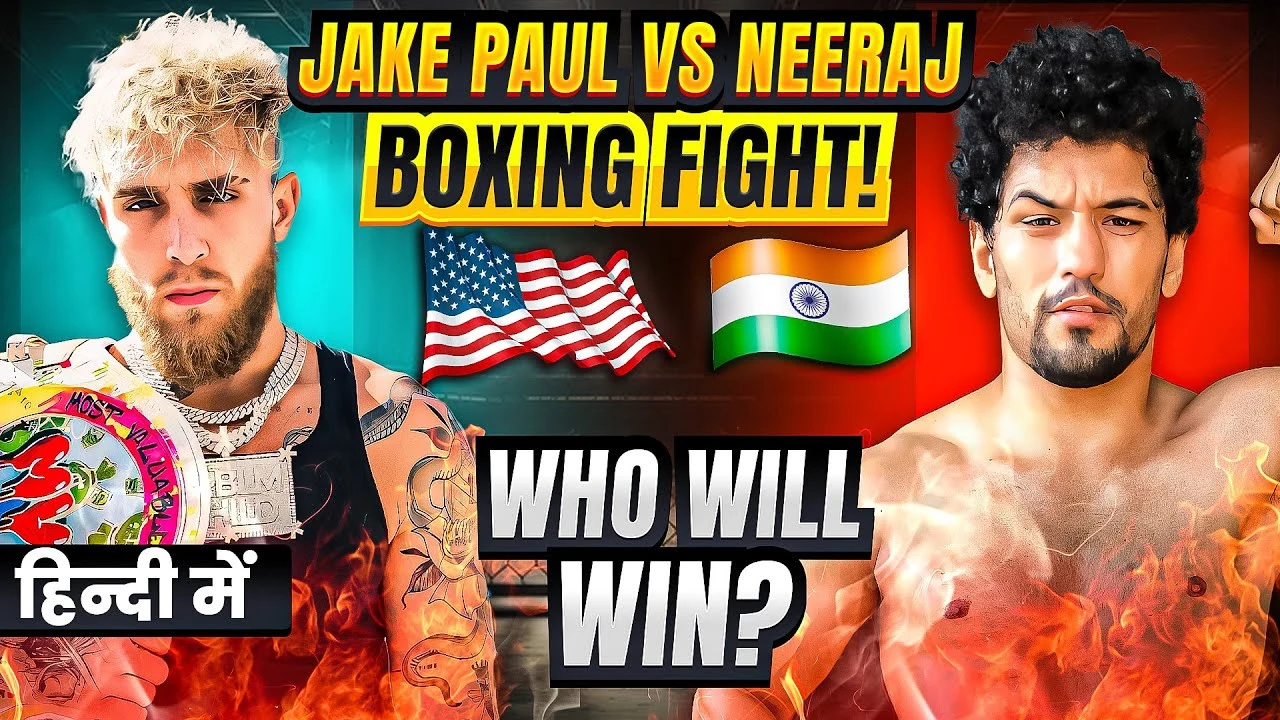 Neeraj Goyat vs Jake Paul Fight Video Full