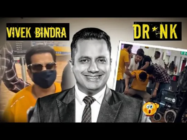 Vivek Bindra Reality Drunk at Airport