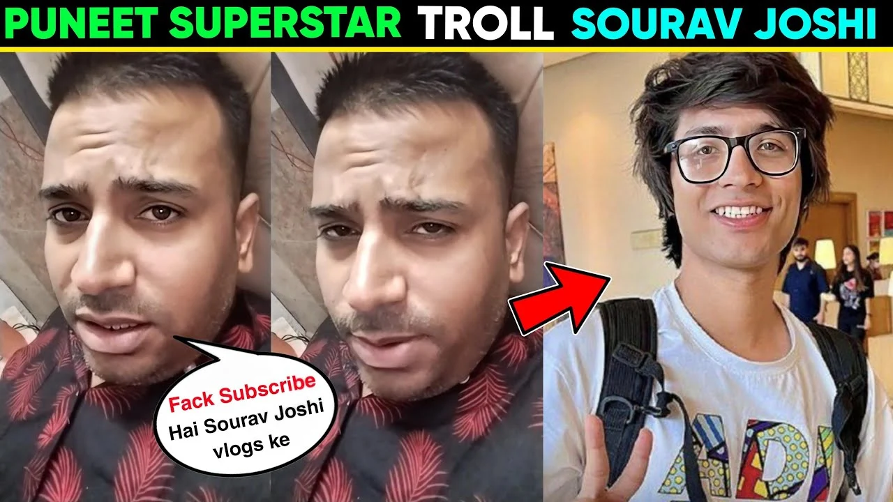 Puneet SuperstaR Roast on Sourav Joshi