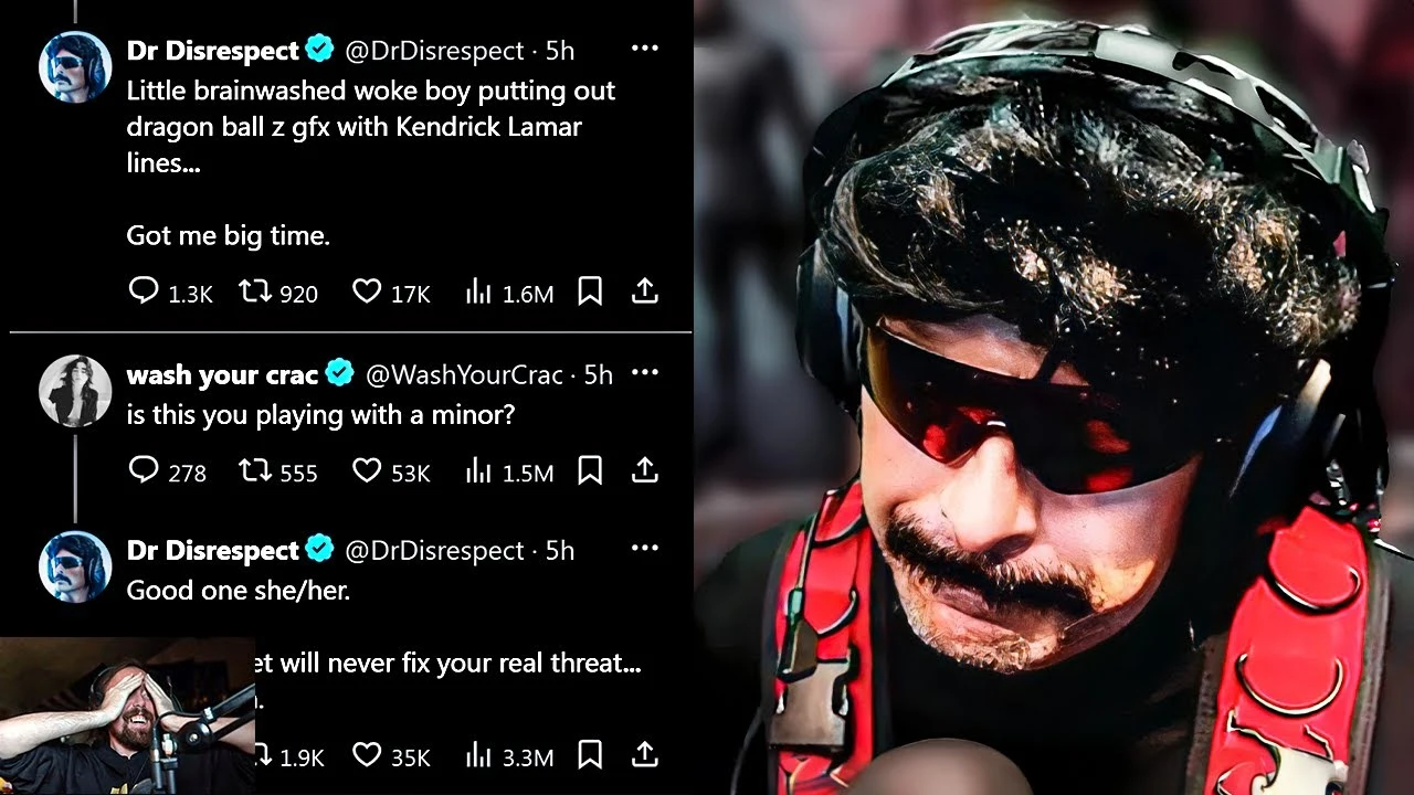 DrDisrespect Comeback ater Huge Allegations