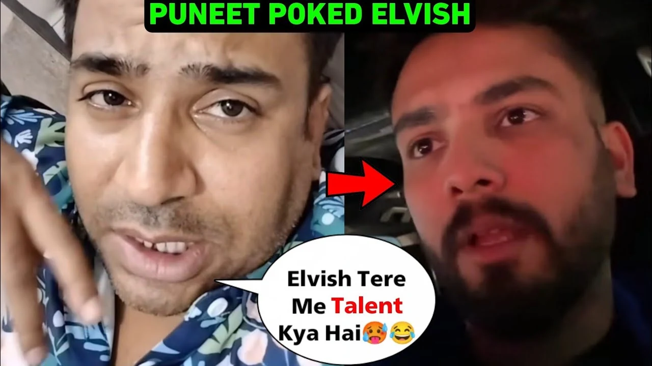 Puneet Superstar vs elvish yadav